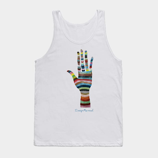 The hand 4 b Tank Top by diegomanuel